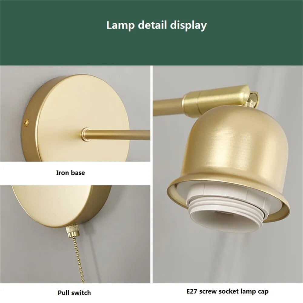 Lampe de chevet Loft en métal et verre | Marco Lucetti