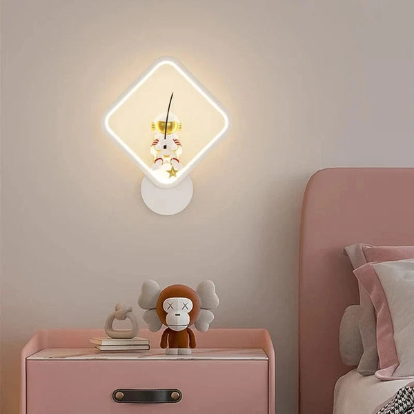 Lampe de chevet Lune Astronaute - Décor Minimaliste Moderne | Marco Lucetti