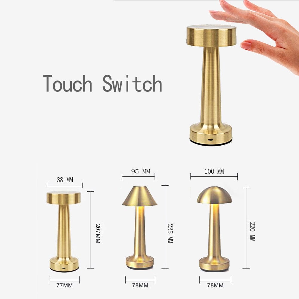 Lampe de chevet Métal - Luxelumière | Marco Lucetti