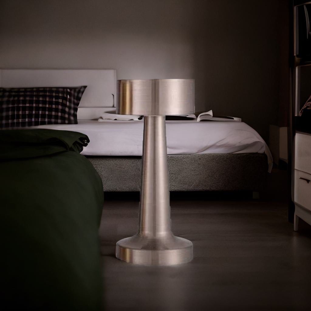 Lampe de chevet Métal - Luxelumière | Marco Lucetti C- Argent