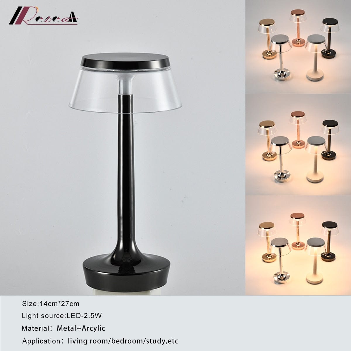 Lampe de chevet Métal Vintage - Éclatuxe | Marco Lucetti