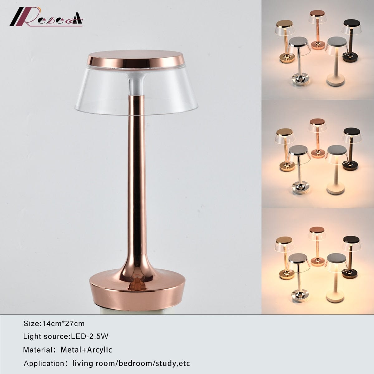 Lampe de chevet Métal Vintage - Éclatuxe | Marco Lucetti