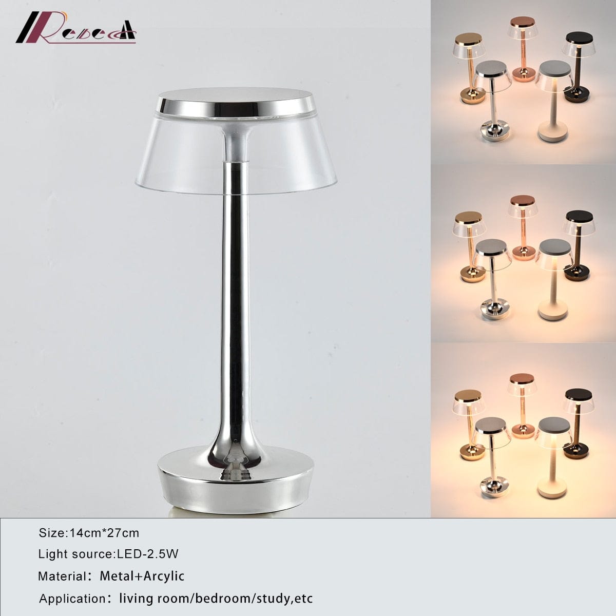 Lampe de chevet Métal Vintage - Éclatuxe | Marco Lucetti