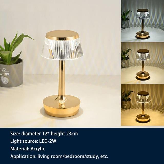 Lampe de chevet Métal Vintage - Éclatuxe | Marco Lucetti