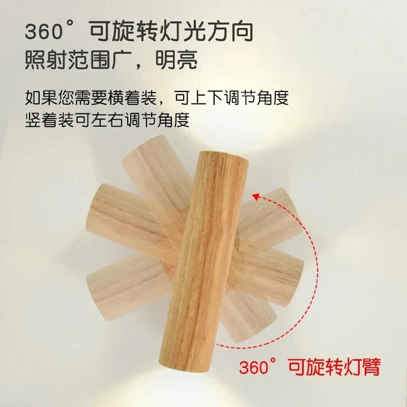 Lampe de chevet moderne en bois massif SimpliWood | Marco Lucetti