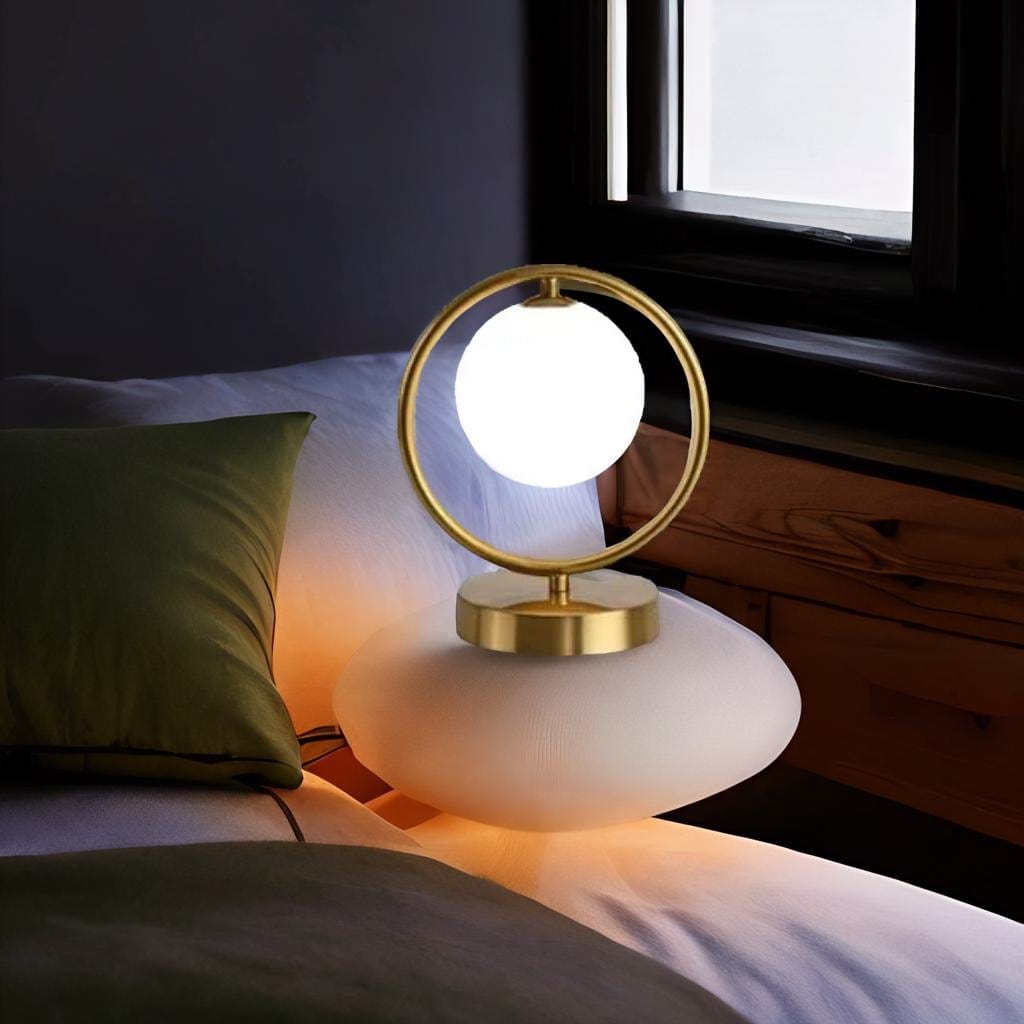 Lampe de Chevet Moderne Ronde - Lustra | Marco Lucetti Couleur froide