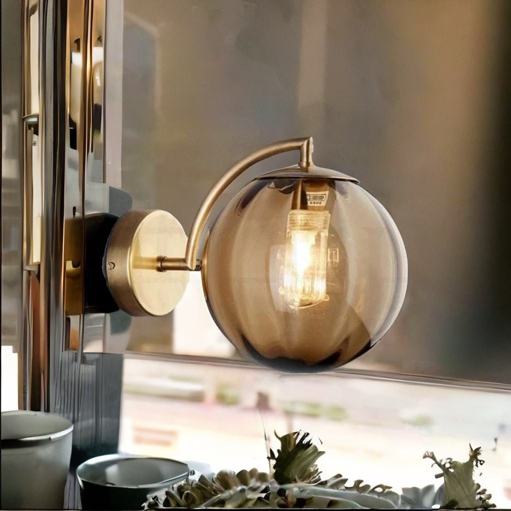 Lampe de Chevet Murale - Ambiance Multicolore | Marco Lucetti Marron