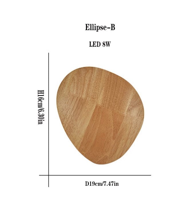 Lampe de Chevet Murale Bois - Bois & Co. | Marco Lucetti Blanc / 19 cm / H16 cm