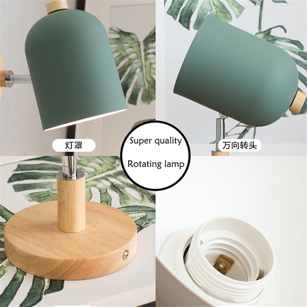 Lampe de Chevet Murale Bois - ÉclairoWood | Marco Lucetti