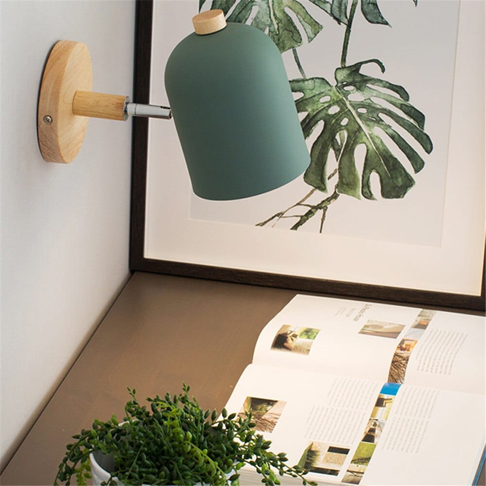 Lampe de Chevet Murale Bois - ÉclairoWood | Marco Lucetti