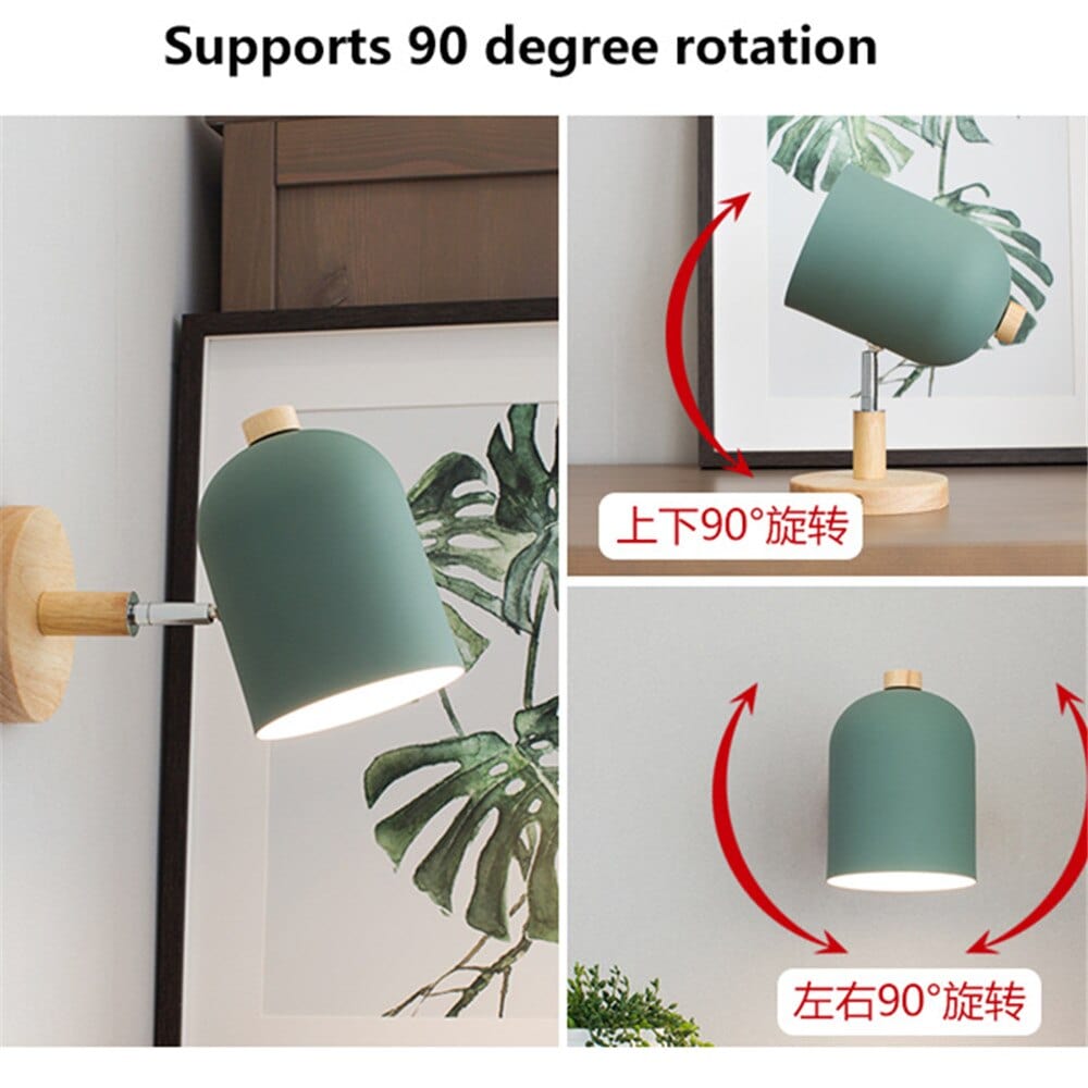 Lampe de Chevet Murale Bois - ÉclairoWood | Marco Lucetti