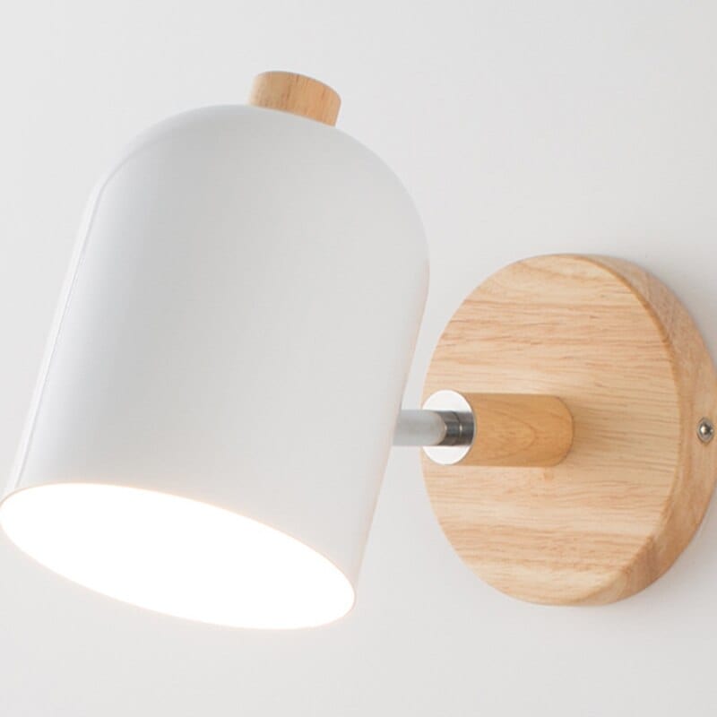 Lampe de Chevet Murale Bois - ÉclairoWood | Marco Lucetti Blanc