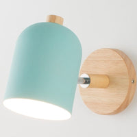 Lampe de Chevet Murale Bois - ÉclairoWood | Marco Lucetti Bleu