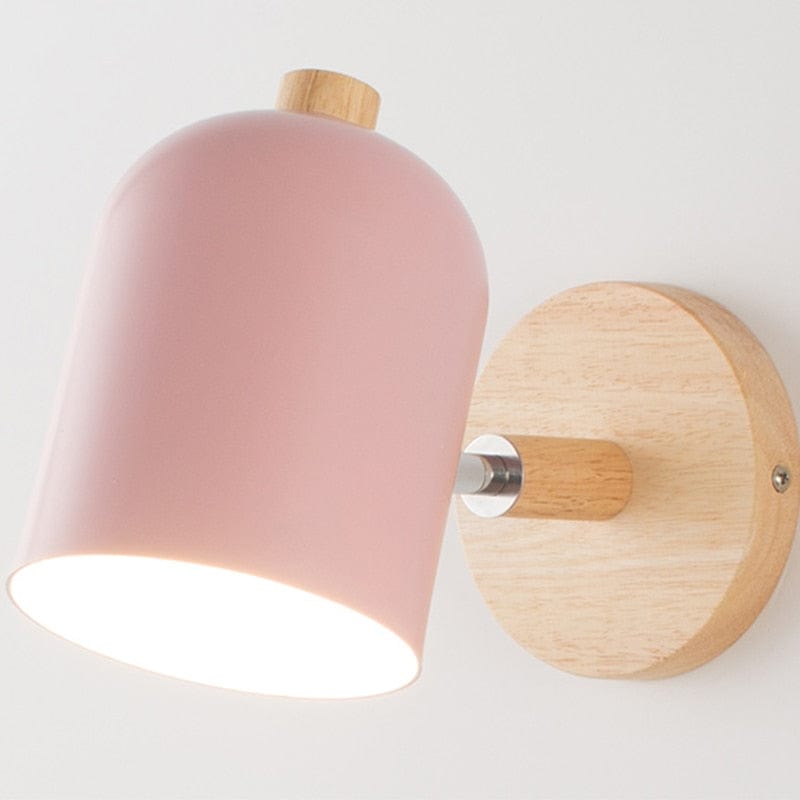 Lampe de Chevet Murale Bois - ÉclairoWood | Marco Lucetti Rose