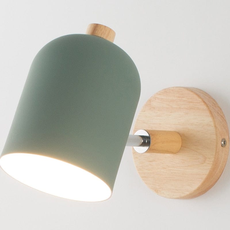 Lampe de Chevet Murale Bois - ÉclairoWood | Marco Lucetti Vert