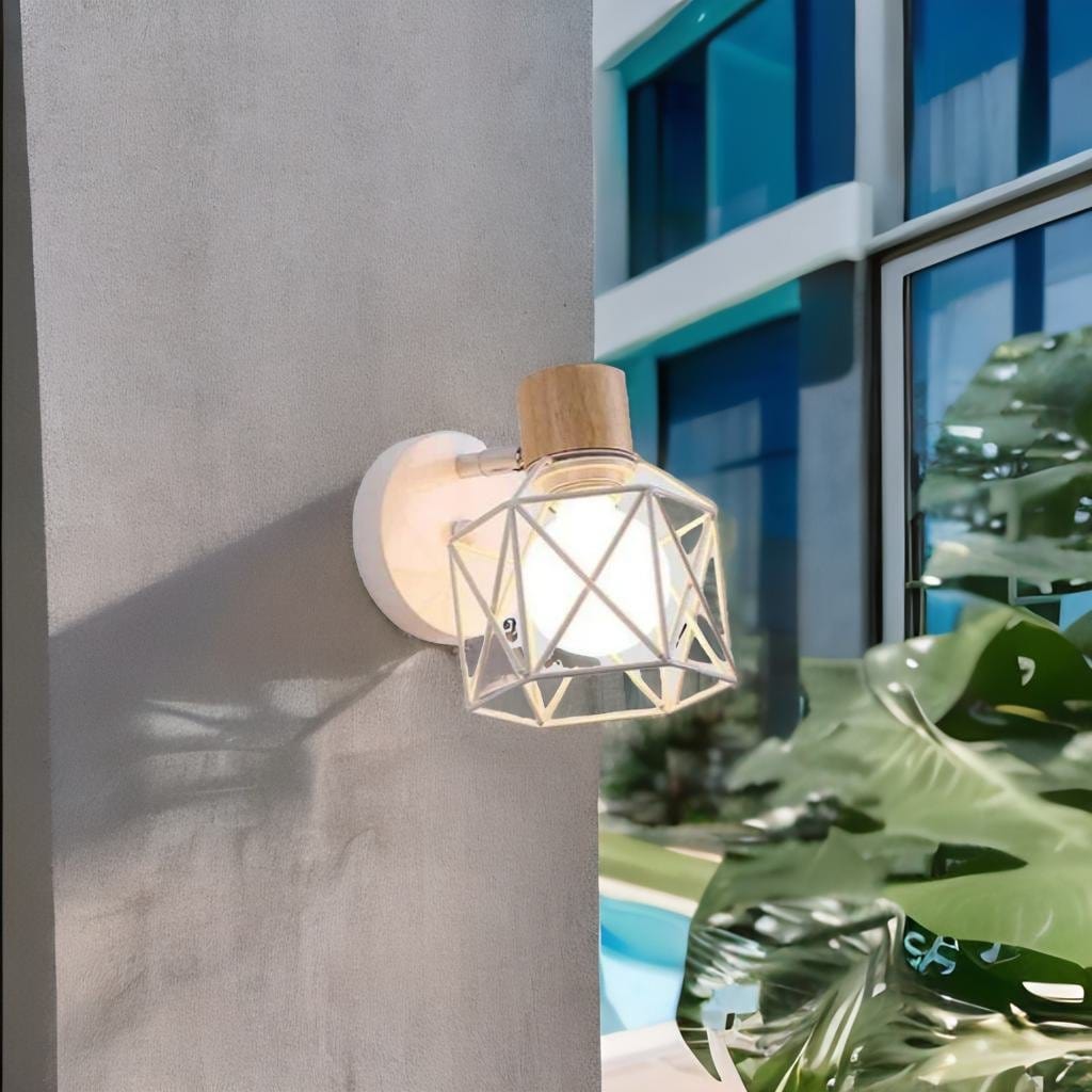 Lampe de Chevet Murale Bois - Illumina | Marco Lucetti