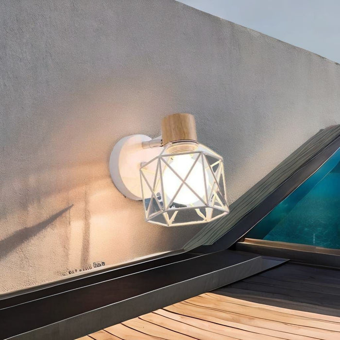 Lampe de Chevet Murale Bois - Illumina | Marco Lucetti