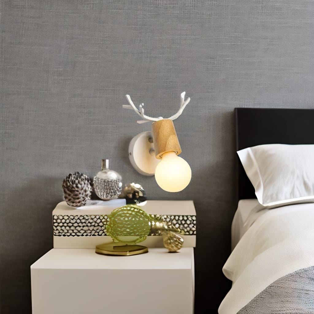 Lampe de Chevet Murale Bois - Lumina-Clair | Marco Lucetti Jaune