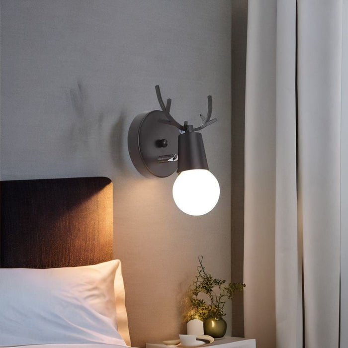 Lampe de Chevet Murale Bois - Lumina-Clair | Marco Lucetti Noir