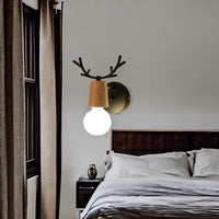 Lampe de Chevet Murale Bois - Lumina-Clair | Marco Lucetti Or