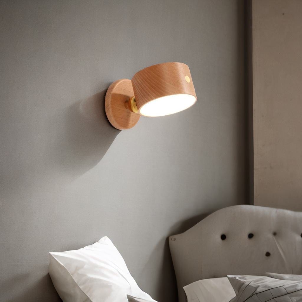 Lampe de Chevet Murale Bois - Luminia | Marco Lucetti