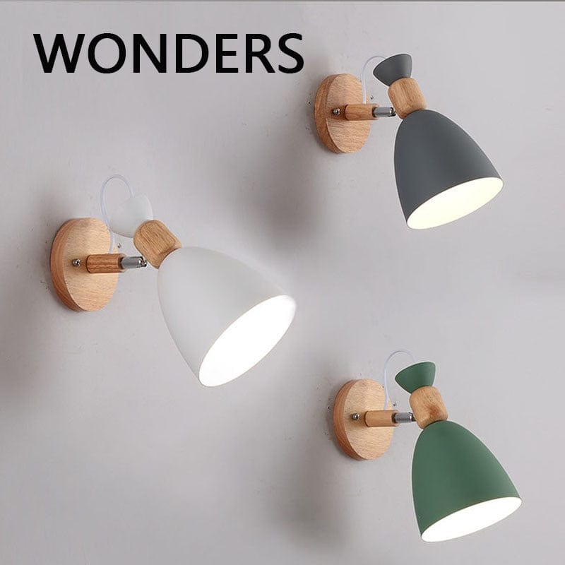 Lampe de chevet Murale Bois - Luminosité Naturelle | Marco Lucetti