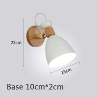 Lampe de chevet Murale Bois - Luminosité Naturelle | Marco Lucetti A Blanc / Sans Ampoule