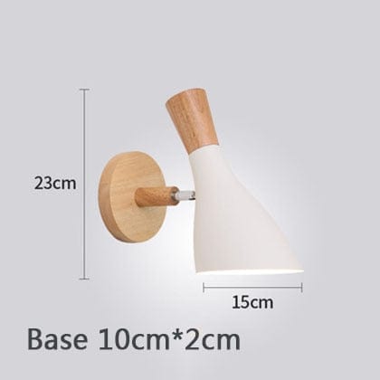 Lampe de chevet Murale Bois - Luminosité Naturelle | Marco Lucetti C blanc / Sans Ampoule