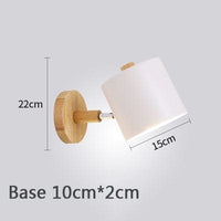 Lampe de chevet Murale Bois - Luminosité Naturelle | Marco Lucetti D blanc / Sans Ampoule