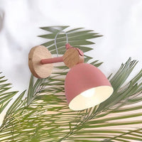 Lampe de chevet Murale Bois - Luminosité Naturelle | Marco Lucetti E rose / Blanc Froid