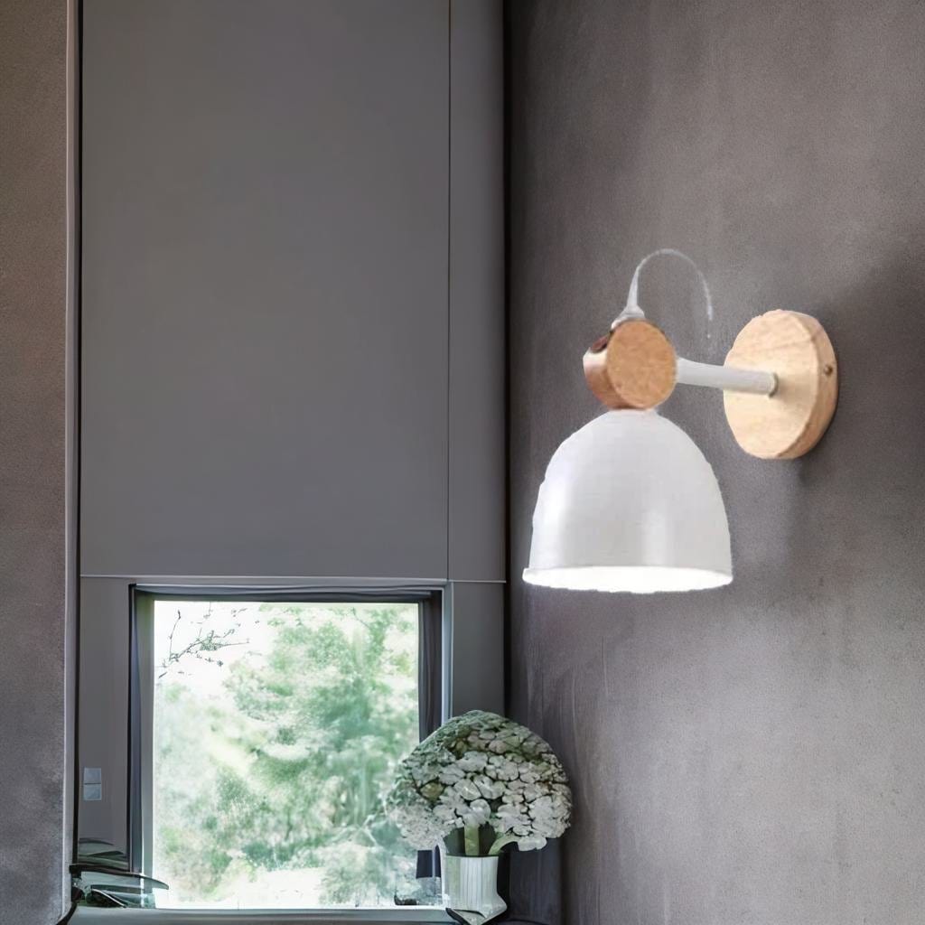 Lampe de Chevet Murale Bois - Lumosaurus | Marco Lucetti