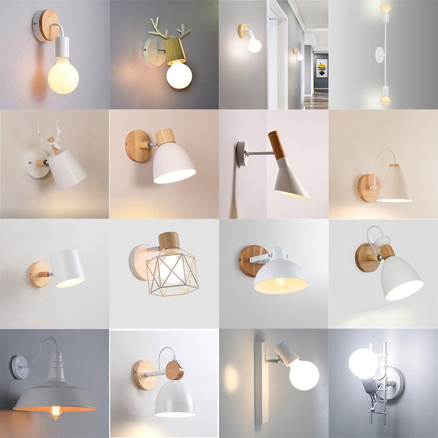 Lampe de Chevet Murale Bois - Luxéco | Marco Lucetti