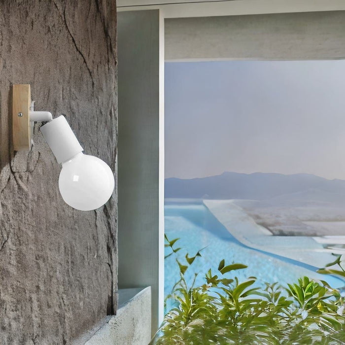 Lampe de Chevet Murale Bois - Luxéco | Marco Lucetti