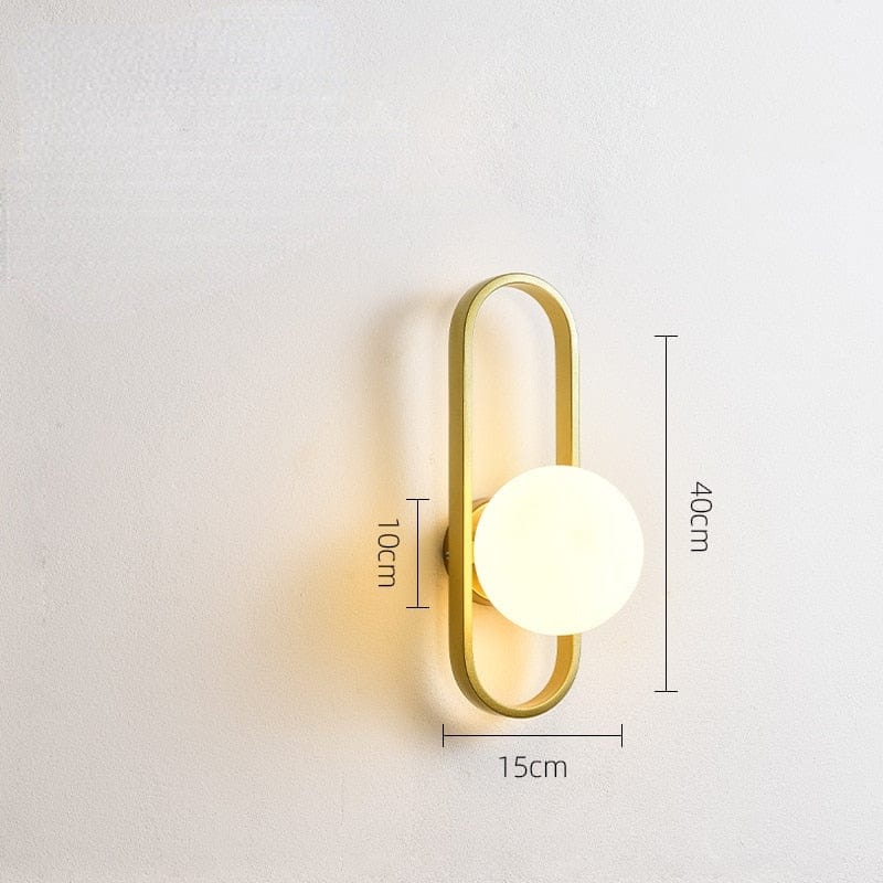 Lampe de Chevet Murale en Métal - Luminaria | Marco Lucetti