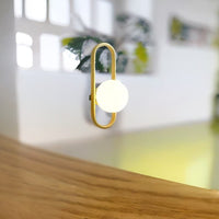 Lampe de Chevet Murale en Métal - Luminaria | Marco Lucetti A Or