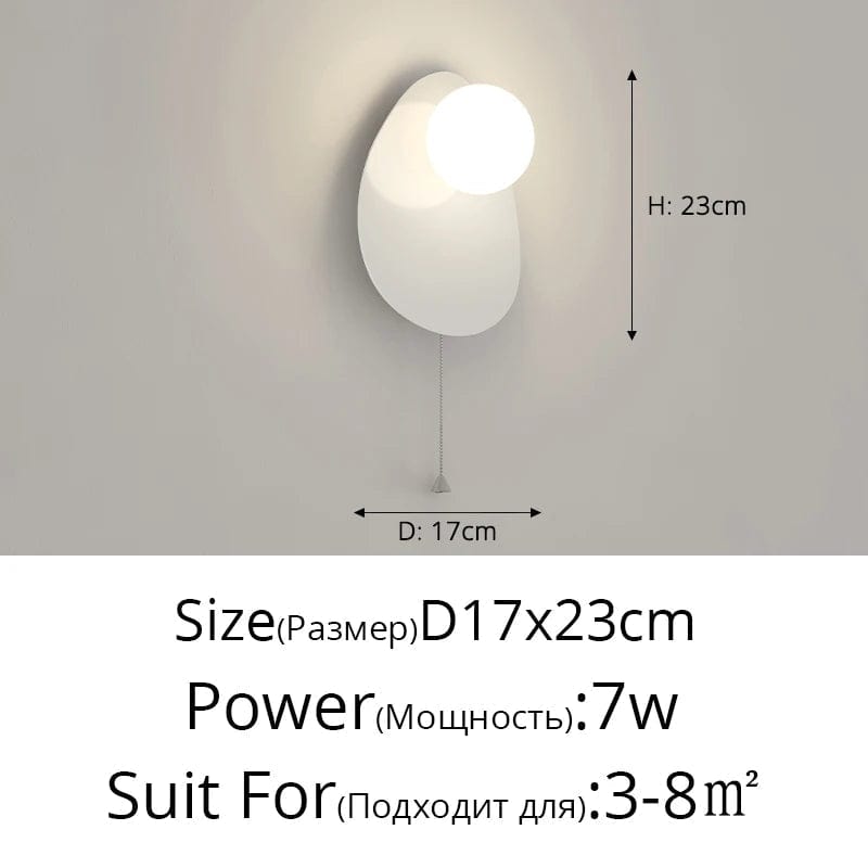 Lampe de chevet murale en U Anti Lumière Bleue Minimaliste | Marco Lucetti