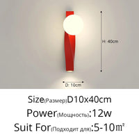 Lampe de chevet murale en U Anti Lumière Bleue Minimaliste | Marco Lucetti