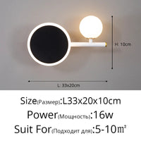Lampe de chevet murale LED EcoLight pour lit mezzanine