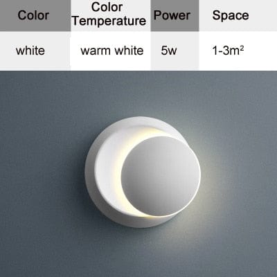 Lampe de Chevet Murale - LuneLux | Marco Lucetti Blanc Chaud