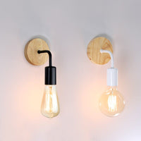 Lampe de chevet Murale Vintage Bois - Raylan | Marco Lucetti