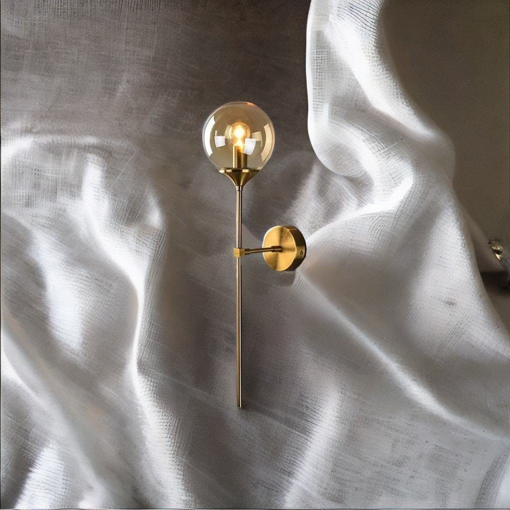 Lampe de Chevet Murale Vintage - Éclaireuse | Marco Lucetti Ambre