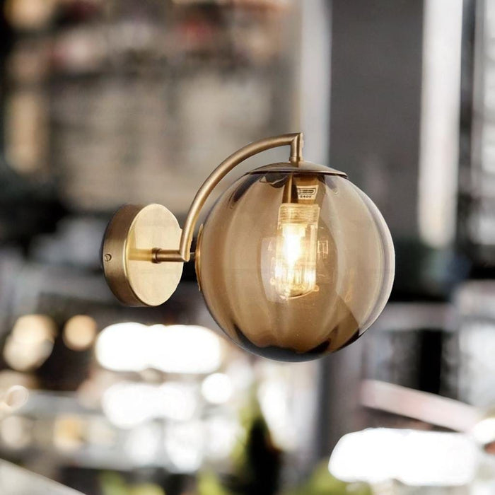 Lampe de Chevet Murale Vintage - Lanterna Luxe | Marco Lucetti Marron