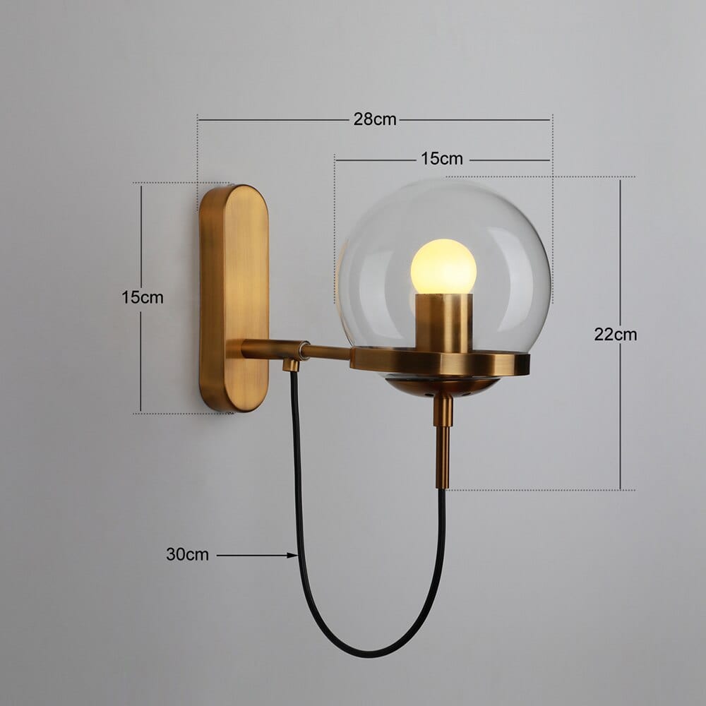 Lampe de Chevet Murale Vintage - Lume | Marco Lucetti