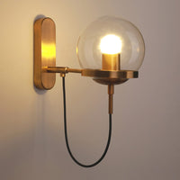 Lampe de Chevet Murale Vintage - Lume | Marco Lucetti Bronze / Lumière Glacée