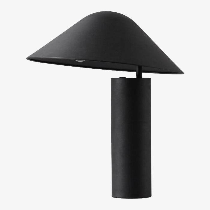 Lampe de chevet noire de luxe "Elegance". | Marco Lucetti