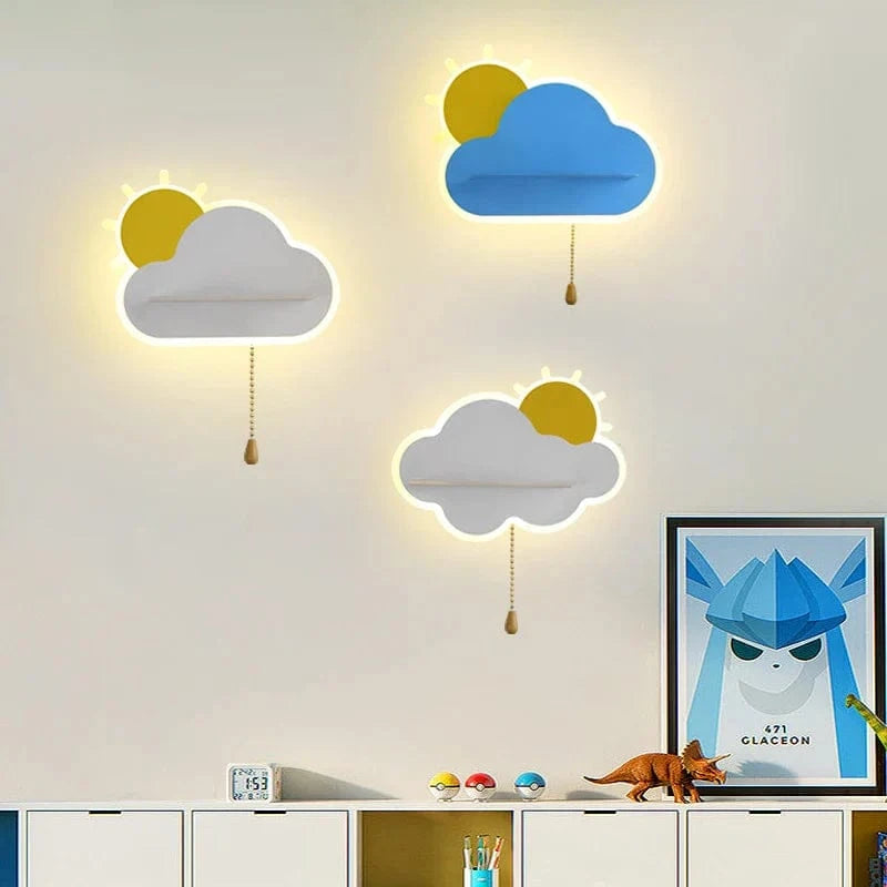 Lampe de chevet nuage pour enfants. | Marco Lucetti