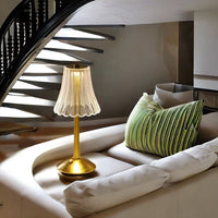 Lampe de chevet Originale Dorée - Luxa | Marco Lucetti