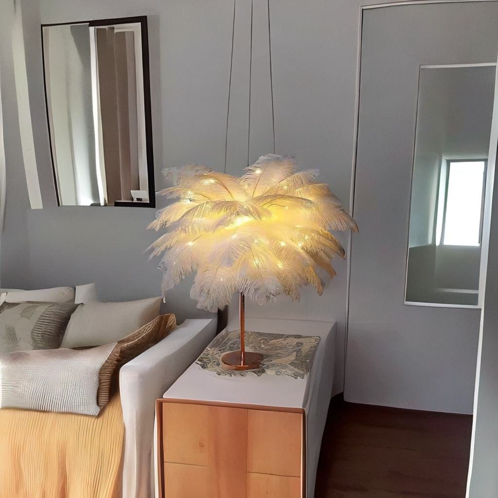 Lampe de chevet Plume Chic - Birdy | Marco Lucetti