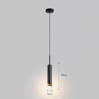 Lampe de chevet post-moderne noire et cuivrée pour chambre à coucher - Éclairage LED  | Marco Lucetti Couleur noire / Lumière chaude