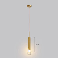 Lampe de chevet post-moderne noire et cuivrée pour chambre à coucher - Éclairage LED  | Marco Lucetti Couleur or / Lumière chaude